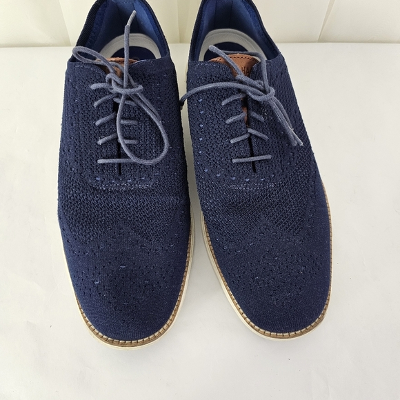 Cole Haan Men's OriginalGrand Stitchlite Oxfords Lace Up Shoe Navy Blue Size 12 - Picture 5 of 10